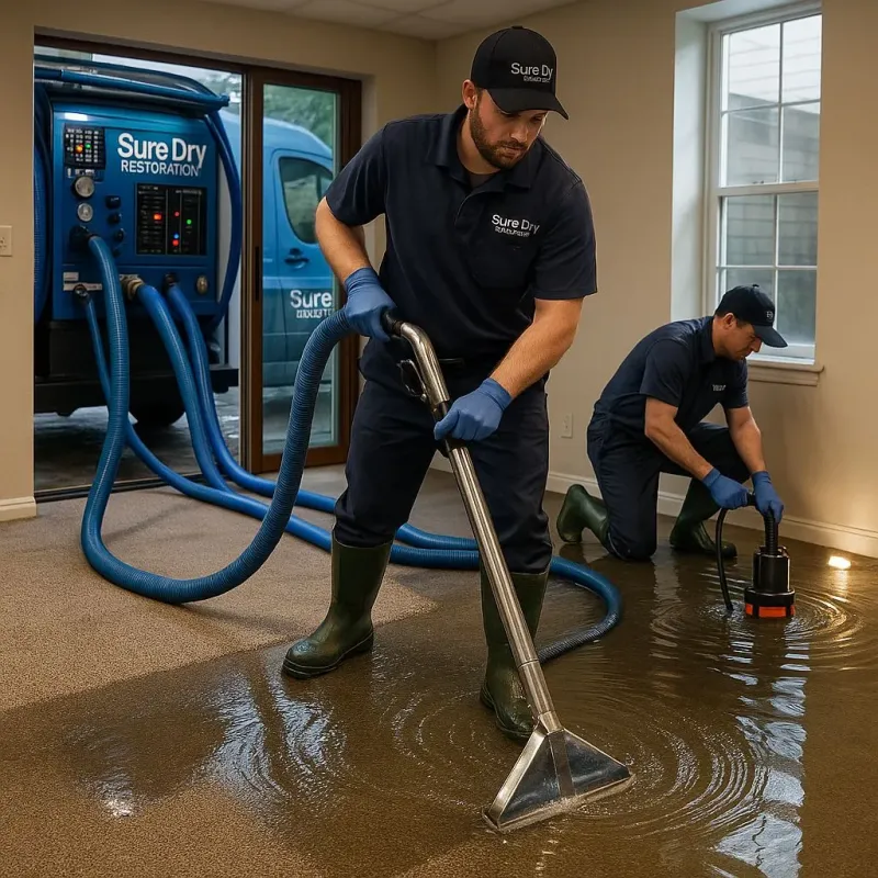 Water Extraction and Removal process in Lino Lakes, MN